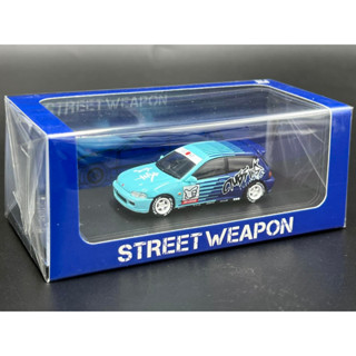 Street Weapon 1:64   Limited​ Edition​ 499 pcs EG6 Kanjozoku FALKEN livery