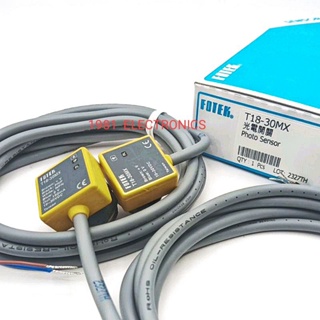 T18-30MX PHOTOELECTRIC SWITCH SENSOR  NPN/PNP NO ระยะการทำงาน 30เมตร