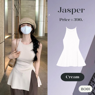 BO01 | JASPER เสื้อกล้ามยาวผ่าข้าง