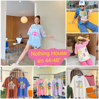 Nothing House เสื้อยืดรวมราย (อก 44-46)