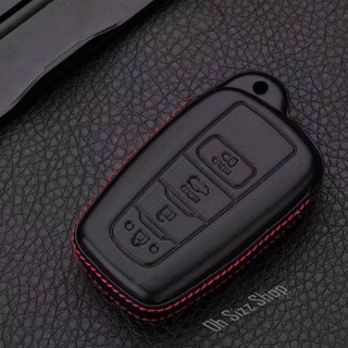 เคสรีโมทรถ Toyota Cross GR Sport 2022 หนังสังเคราะห์ ด้ายแดงสุดเท่  (PU Leather Key Case Key Sets Toyota Altis GR Sports