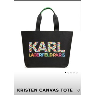 กระเป๋าผ้า  !!Karl Lagerfeld KRISTEN CANVAS TOTE LH2AG807