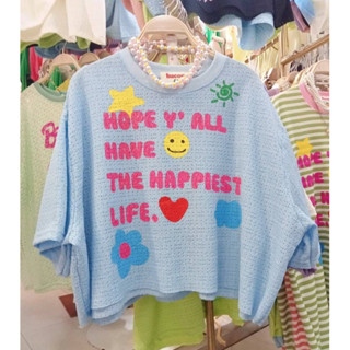 Hope Cropped Top เสื้อครอปน้องยิ้ม