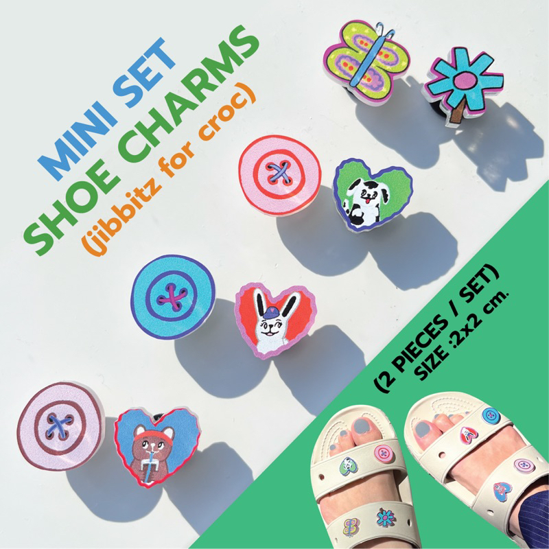 จัดส่งสินค้าอีกครั้งวันที่24/09/69 [Tana.design] Mini set shoe charms