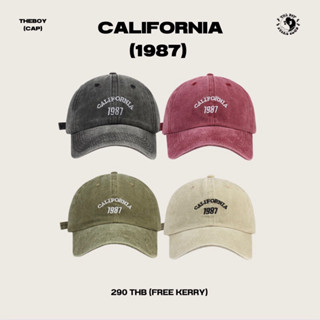 THEBOY-CALIFORNIA CAP (1987) #ส่งฟรี หมวกแก๊ปเดอะบอย