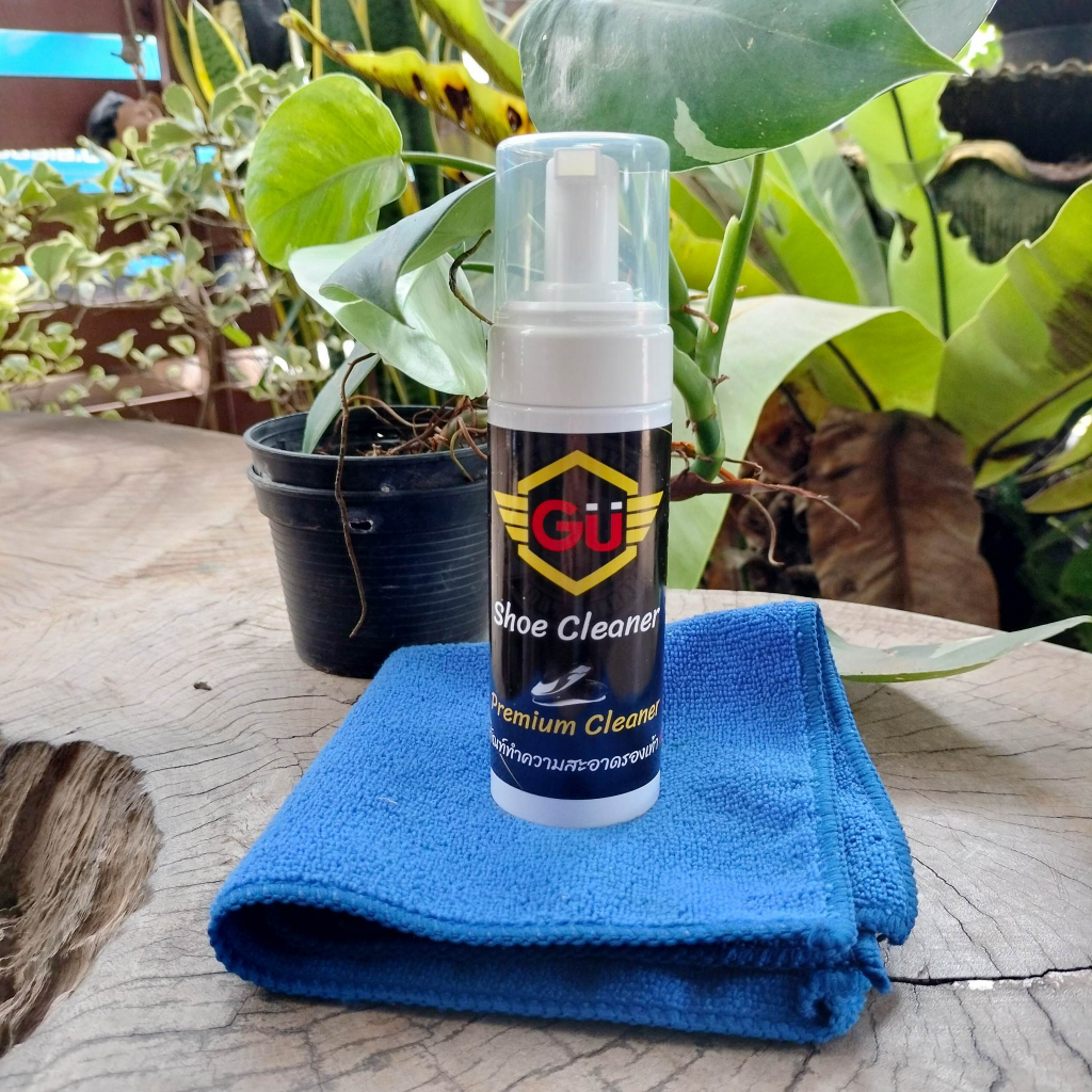 น้ำยาซักรองเท้า GU ทำความสะอาดรองเท้า แบบพกพาได้ /ขนาด150 ml สินค้าพร้อมจัดส่ง (ออกใบกำกับภาษีได้คะ)