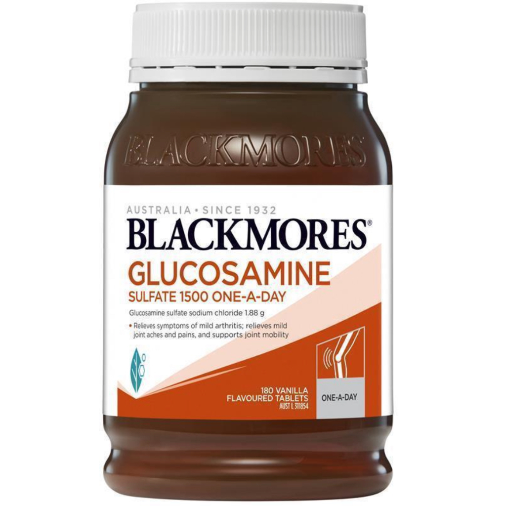 Blackmores Glucosamine Sulfate 1500mg Joint Health Vitamin 180 Tablets
