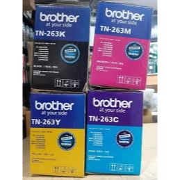 Brother TN-263Bk,C,M,Y หมึกแท้ HL-L3230CDN , HL-L3270CDW , DCP-L3551CDW , MFC-L3735CDN