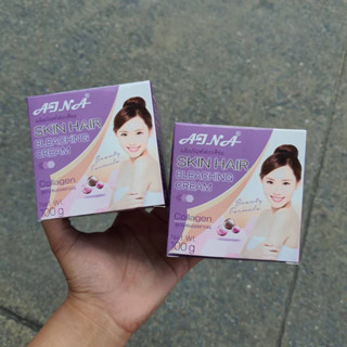 **แท้100%**Aina skin hair bleaching cream เปลี่ยนสีขนให้ผิวดูขาวผ่องออร่าพุ่ง สารสกัด Collagen บำรุงผิวให้เนียนนุ่ม