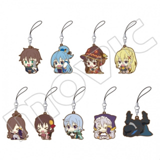 Kono Subarashii Sekai ni Shukufuku wo! 2 ViVimus Rubber Strap พวงกุญแจการ์ตูน ขอให้โชคดีมีชัยในโลกแฟนตาซี!