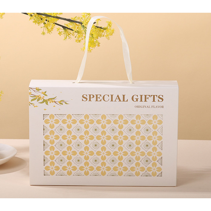 กล่องขนม 6ช่อง ขนมไหว้พระจันทร์ หูหิ้ว SPECIAL GIFTS รูปที่ 3