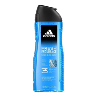 Adidas Fresh Endurance Shower Gel อาดิดาส เฟรช บอดี้ แฮร์ เฟส ชาวเวอร์เจล 400ml.