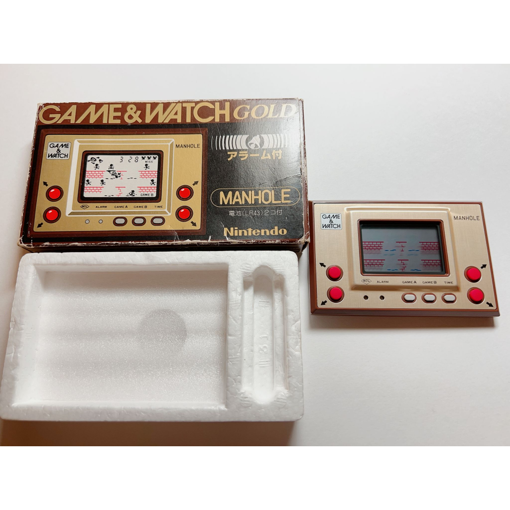 Nintendo Game And Watch Manhole 1981 พร้อมกล่อง สไตล์วินเทจย้อนยุค จากญี่ปุ่น
