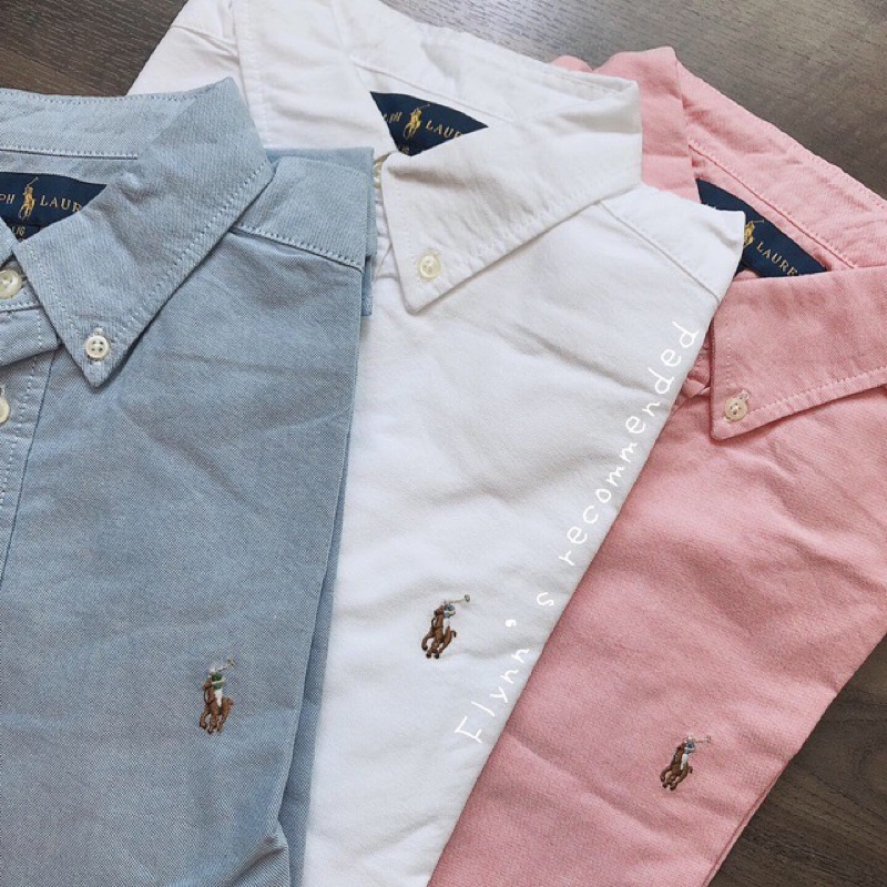 PREORDER • Ralph Lauren The Iconic Oxford Shirt (boy’s size)**สินค้าแท้100%
