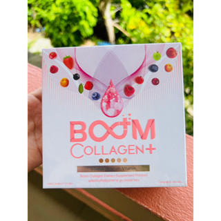 ✅ BOOM Collagen Plus บูมคอลลาเจนพลัส 1 กล่อง x 14 ซอง หมดอายุ 05/2025