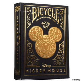 ไพ่ Bicycle Mickey Mouse Black &amp; Gold