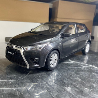 โมเดลรถเหล็ก Toyota Yaris สเกล 1:18 พร้อมส่ง