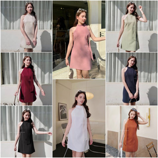 Pony dress (มีซับในทั้งตัว 11 สี) -ที่หมดรอเข้าเพิ่ม- S/M อ่านขนาดก่อนสั่งซื้อ - Swanashop