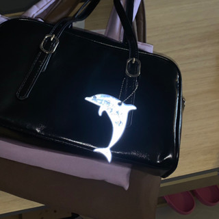 [ พร้อมส่ง ] new ꕀ พวงกุญแจโลมา dolphin keyring🐬