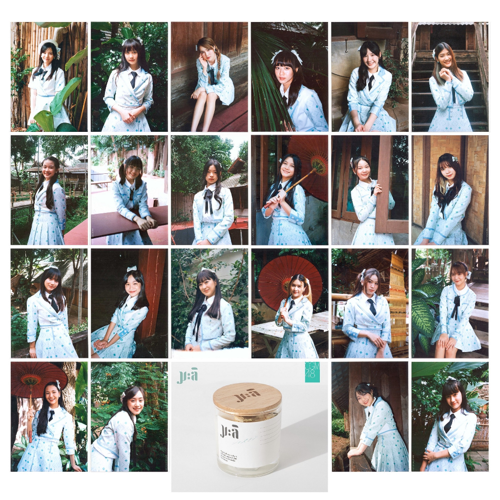 [รูปสุ่ม][2/2] มะลิ รูปฟิล์ม Special act CGM48 Scented candle เทียนหอม Mali Box Set Film