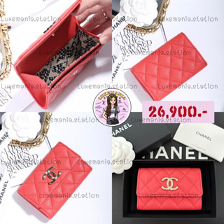 👜: New!! Chanel Flap Card Holder ‼️ก่อนกดสั่งรบกวนทักมาเช็คสต๊อคก่อนนะคะ‼️