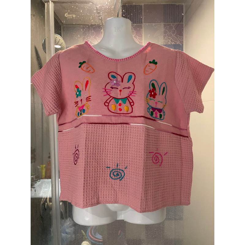 เสื้อรังผึ้งทูโทน/ ผ้าเกล็ดเต่าทูโทน__**มีหลายแบบ หลายลาย