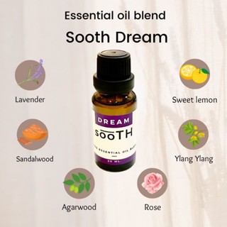 100% น้ำมันหอมระเหยแท้ สูตรผสมกลิ่น Dream ขนาด 20 ml. ช่วยให้หลับลึกสบายขึ้น