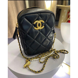 MAKEUP 💄 CHANEL BAG CROSSBODY โซ่มุก