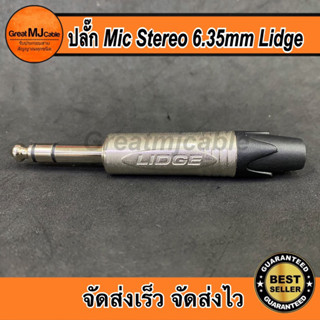 ปลั๊ก MIC STEREO แบรนด์LIDGE รุ่นYM-202D ปลั๊กไมค์สเตอริโอ แจ็คไมค์สเตอริโอ แจ็คSTEREO ปลั๊กไมค์ แจ็คโฟน