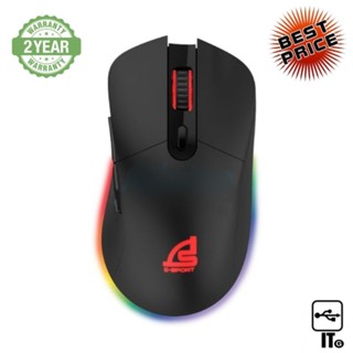 MOUSE SIGNO E-SPORT GM-991 MAXXIS MACRO ประกัน 2Y เมาส์เกมมิ่ง เมาส์เล่นเกม เมาส์