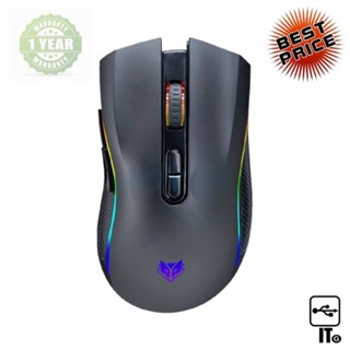 WIRELESS/BLUETOOTH MOUSE NUBWO NM-89W ประกัน 1Y เมาส์เกมมิ่ง เมาส์เล่นเกม เมาส์ เมาส์ไร้สาย