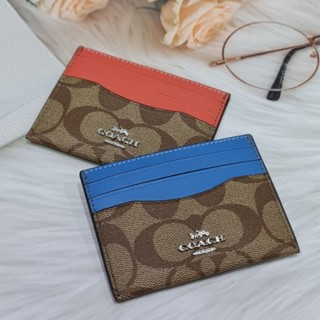 ✔ของแท้ 100% พร้อมส่ง ∞ กระเป๋าใส่บัตร Coach Card Case