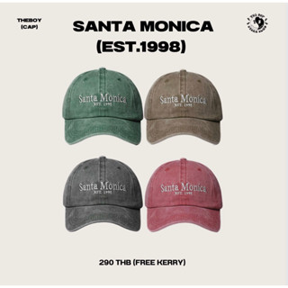 THEBOY-SANTA MONICA CAP (EST.1998) #ส่งฟรี หมวกแก๊ปเดอะบอย