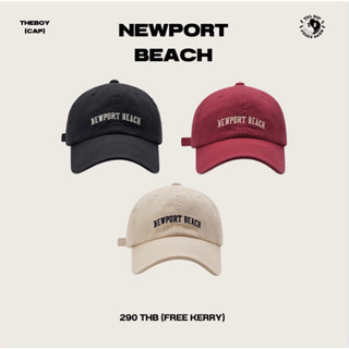 THEBOY-NEWPORT BEACH CAP #ส่งฟรี หมวกแก๊ปเดอะบอย