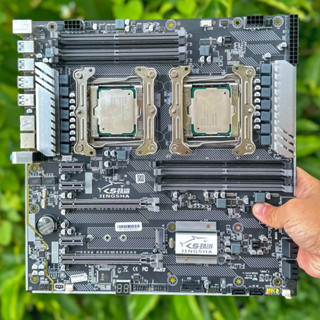 X99 Xeon E5-2699v3 Dual Set CPU MB Cooler Memory Ram ชุดสำหรับทำงาน เล่นเกม