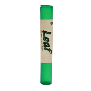 หลอดพลาสติก ขนาด King Size Slim 110mm มีฝาปิด Plastic Tube for Joint ป้องกันการยับ น้ำหนักเบา พกพาง่าย
