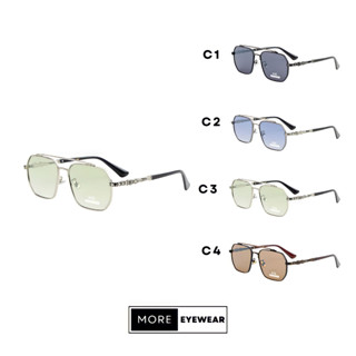 แว่นกันแดด ทรง Aviator Square แว่นกันแดดกัน UV400 แบรนด์ HIG #5381