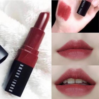 แท่ง 2.25กรัม Mini Bobbi Brown Lip Crush 2.25 g สี cranberry Mini ล็อตปีผลิตใหม่ แท่งละ 420 บาท มีกล่อง ลิปสติกรุ่นใหม่