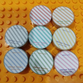 Masking tape 1.5 cm ลายเฉียง