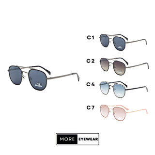 แว่นกันแดด ทรง Aviator Square แว่นกันแดดกัน UV400 แบรนด์ HIG #5334