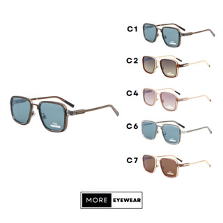 แว่นกันแดด ทรง Square Sunglasses แว่นกันแดดกัน UV400 แบรนด์ HIG #5383