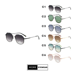 แว่นกันแดด ทรง Aviator Square แว่นกันแดดกัน UV400 แบรนด์ HIG #5286