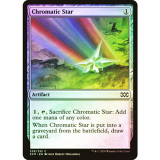 [MTG] Chromatic Star [2X2] [ARTIFACT] [COMMON] [FOIL] [ENG] (การ์ดเมจิค / Magic the Gathering)