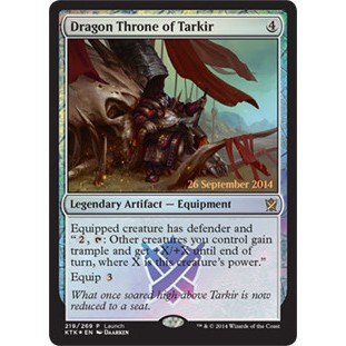 [MTG] Dragon Throne of Tarkir (Launch) [KTK] [ARTIFACT] [RARE] [FOIL] [ENG] (การ์ดเมจิค / Magic the Gathering)