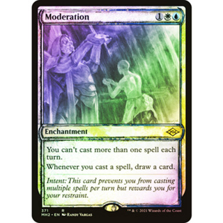 [MTG] Moderation (Showcase) [MH2] [MULTI] [RARE] [FOIL] [ENG] (การ์ดเมจิค / Magic the Gathering)