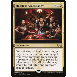 [MTG] Maestros Ascendancy [SNC] [MULTI] [RARE] [NORMAL] [ENG] (การ์ดเมจิค / Magic the Gathering)