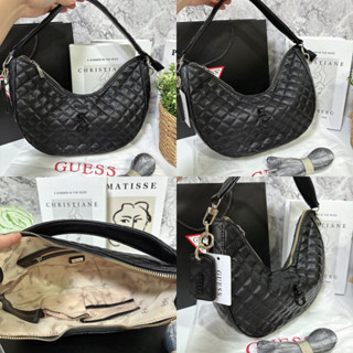 กระเป๋า Guess ทรง hobo size ใหญ่ หน้า G รูปทรงโค้งเด่นชัด 💕 3สี