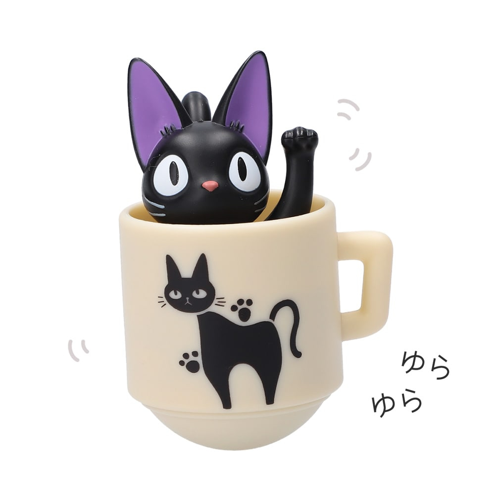 [Direct from Japan] Studio Ghibli Kiki's Delivery Service Self Righting doll Mug Cup & Jiji Japan NE