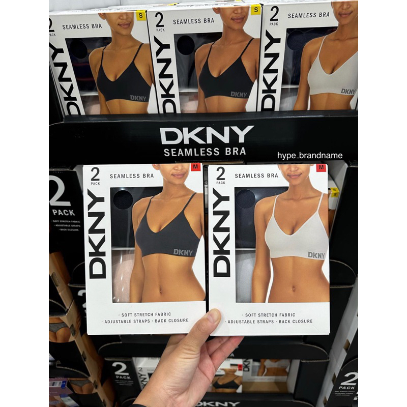 DKNY (พร้อมส่ง)ของแท้💯🇺🇸 bra 1กล่องมี 2 ชิ้น ของแท้ 100% จากอเมริกา