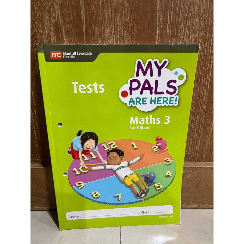 My Pals are here Maths 3 Test แนวข้อสอบคณิตศาสตร์ชั้นประถม3